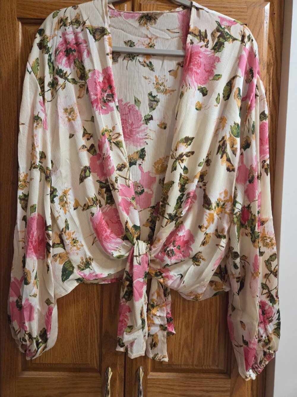 Women's Floral Kimono Small